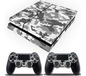 APCym Vinilo Skin Adhesivo para Consola PS4 FAT con acabado en brillo. Personaliza tu Consola con Vinilos Adhesivos de alta calidad. Camuflaje Militar