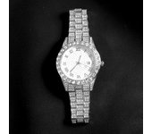 Popular Iced Out Watch Men Luxury Full Diamond Women Watches CZ Quartz Men's Watch Waterproof Hip Hop Male Clock Gift Jewelry