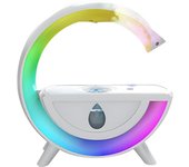 Humidificador de Grifo LED 350ml para el Hogar Antigravedad Acuífero Ultrasónico con Retroceso de Gotas de Agua para Sala de Estar Capacidad Máxima de Humidificación por Vaporizador