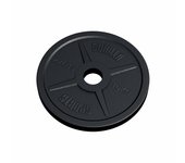 Gorilla Sports Discos de pesas olímpicos 50/51 mm de hierro fundido
