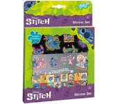Stikers Stitch, Juego de Pegatinas Stitch, En Caja con 3 hojas y Decorado, Color Mix, 17,5 x 1,5 x 24,5. Kiglam