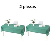 1pc Reusable Tablecloths 137x183cm BPA Free Plastic Dining Table Cover Cloth for Parties Picnic Camping Disposable Tablecloths