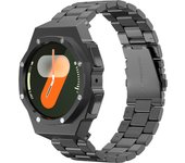 For Samsung Galaxy Watch 7 44mm Stainless Steel Case Modification Kit For Galaxy Watch 7 44mm Metal Strap Protective