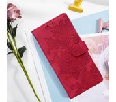 Embossing Solid Color Magnetic Flip Leather Cover For Motorola Edge 30 40 50 Pro Lite Neo Fusion Wallet Case Moto Edge Plus 2023