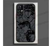 Hot Comic JOJO Art Cover For Redmi Note 13 12 11 10 9 8 Pro Plus S T 5G 4G Matte Frosted Translucent Phone Case