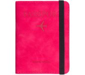 Passport Holder Cover Wallet RFID Blocking Leather Card Case Travel Accessories for Women Men