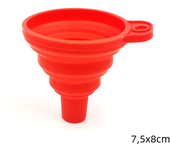 Embudo de silicona Universal para motor de coche, Lavadora de líquido, Cambio de fluido, plegable, portátil, para Cambio de Aceite de motor de gasolina