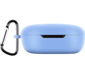 Silicone Protective Sleeve Portable Wireless Headphones Cover with Carabiner Accessories for Redmi Buds 4 Lite Earphone Case