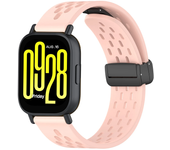 22mm Silicone Strap For Xiaomi Redmi watch 3 Active/Lite Sport Silicone Magnetic Bracelet Buckle For Redmi watch 5 Active/Lite
