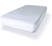 Protector de Colchón Cuna Bebé Rizo 100% Algodón - Impermeable y Antialérgico - Colchón 60x120cm y 70x140cm - Fabricado en España - Protector Cuna Bebé Infantil - FusionHome