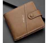 Cartera De Negocios Para Hombre Cuero PU De Alta Calidad Porta Tarjetas Y Dinero Bolsa MonedasEstilo Casual Short