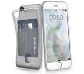 Funda de silicona iPhone SE (2020) / 8 / 7 SBS Fluo Card transparente