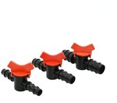 Válvula De Riego Para Manguera 1/2" 3/4" Conector De Agua Para Jardín DN15 DN20 Material ABS Connections De 16mm 20mm 25mm 1 Pieza