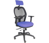 Silla Ergonómica Piqueras Y Crespo con Malla Transpirable y Brazos Regulables en 3D