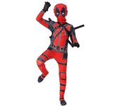 Disfraz de superhéroe de Deadpool para niños, Cosplay de Halloween
