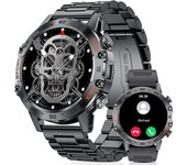 Relojes inteligentes militares para hombres (respuesta/marcación) Reloj inteligente para Android iOS