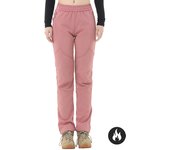 LNGXO Winter Hiking Pants Women Waterproof Warm Fleece Pants Camping Climbing Trekking Skiing Outdoor Sports Soft shell Trousers 23759B