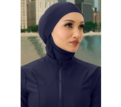 1 Uds. Hijab de baño para mujer, gorro turbante instantáneo para playa de verano