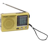 Radio Meteorológica De Emergencia Portátil Con Banda Completa SW AM FM Mini Radio Mano Batería Para Interior Y Exterior