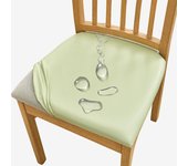 PU Leather Square Chair Cushion Cover Waterproof Kitchen Dining Seat Slipcovers Removable Dining Room Chair Seat Cushion Covers