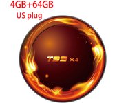 T95 X4 televisión box S905X4 4K Android 11 doméstico 5GWiFi Bluetooth decodificador de tv por internet