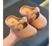 Sandalias planas para niñas, pantuflas con lazo para niños, Zapatillas de playa para niños pequeños, Zapatos de verano para bebé