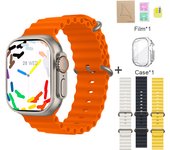 2025 New HK9 Ultra 2 Smartwatch Bluetooth Call Voice Assistant Information Reminder Screen Pointer Compass AMOLED Compatible with Android IOS Smartwatch