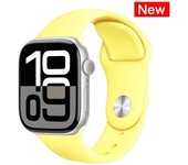 Silicone Band for Apple Watch Straps 46mm 42mm 49mm 45mm 44mm 41mm 40mm correa Bracelet Iwatch Series 10 9 7 Se 6 8 Ultra
