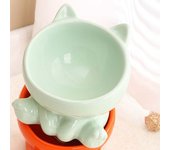 For Dogs Cats Cat Feeder Supplies Puppy Kitten Water Feeder Container Cat Food Bowl Pet Feeding Bowl Pet Supplies