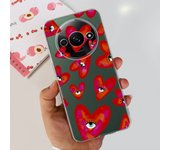 For Funda Xiaomi Redmi A3 Case 2024 Fashion Flower Transparent Silicone Soft TPU Phone Case For Xiomi Redmi A3 RedmiA3 4G Covers