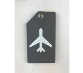 1pc Silicone Luggage Tags Travel Accessories Fashion Red Solid Color Boarding Baggage Name Tags Suitcase Address Label Holder