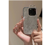 Drip Glue 3D Flower Butterfly Suitable For iPhone 15 Pro Max Phone Case 14 Pro 11 15 1 13 12 Full Package Phone Case