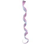 Fake Highlight Colorful Extension Rainbow Fashion Hair Clip Strands Party Headdress DIY Long Straight Wavy Hairpieces Women/Kids