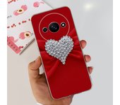 For Funda Xiaomi Redmi A3 Case 2024 Fashion Flower Transparent Silicone Soft TPU Phone Case For Xiomi Redmi A3 RedmiA3 4G Covers
