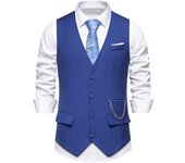 Men's TRE vest, V-neck single chest chain, spring and summer