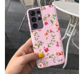 For Samsung S21 Ultra 5G Case Galaxy S21 Ultra With NFC Fashion Soft Liquid Silicone Phone Shell Samsung Galaxy S21 SM-G998B