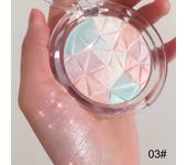 1PC Brightening  Diamond Pearlescent Highlight  Fine Shimmer  Long-lasting  Sparkling Eye Shadow  Valentine's Day Gift