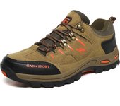Zapatos de senderismo para hombre, botas de montaña al aire libre, zapatillas de suela gruesa, zapatos de Trekking con cordones a la moda