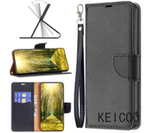 For Samsung Galaxy A21s S24 A31 A70e Note20 Ultra Plus Solapa Card Slot Stand Shell Billetera Antideslizante