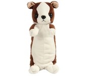 Cartoon Plush Pencil Case Kawaii Plush Dog Puppy School office supplies Pencil Bags For Kids Stationery Pencil Box