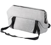 Transportín Portátil SSITO para Mascotas Pequeñas, Moqueta Suave y Acogedora, Color Gris