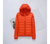 Lightweight Women Down Jackets Quilted Jacket Down Coats Solid Color Transition Jacket