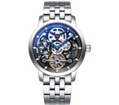 AILANG-reloj mecánico automático para hombre, accesorio deportivo de lujo, resistente al agua hasta 50M, de negocios, de cuero