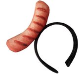 Funny Food Headband Hotdog Headband Funny Headband Party Headband Food Hat Costume Fried Egg Headband Imitation Food Hat