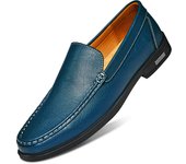 Mocasines sin cordones para hombre de primavera y verano, zapatos casuales de cuero para hombre novedad