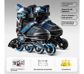 Principiante Adulto Niños Niñas Full Flash Patines Grado Profesional
