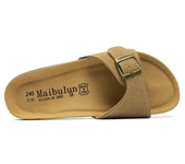 Zapatillas de corcho antideslizantes para hombre y mujer, zapatos informales para exteriores, novedad de verano