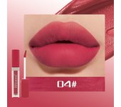 Velvet Matte Whitening Long-lasting Lip Glaze European And American Waterproof And Sweat-proof Non-stick Cup Lip Glaze