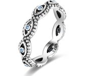 Rings For Women 925 Sterling Silver Finger Rings Star Moon Colorful Zircon Rings Fine Wedding Engagement Birthday Jewelry Gifts