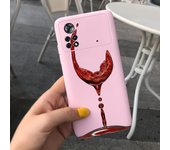 For Xiaomi Poco X4 Pro 5G Case Fashion Feather Painted Silicone Cover For Xiaomi Poco M4 Pro 4G Funda Soft Coque PocoX4 Pro Bags